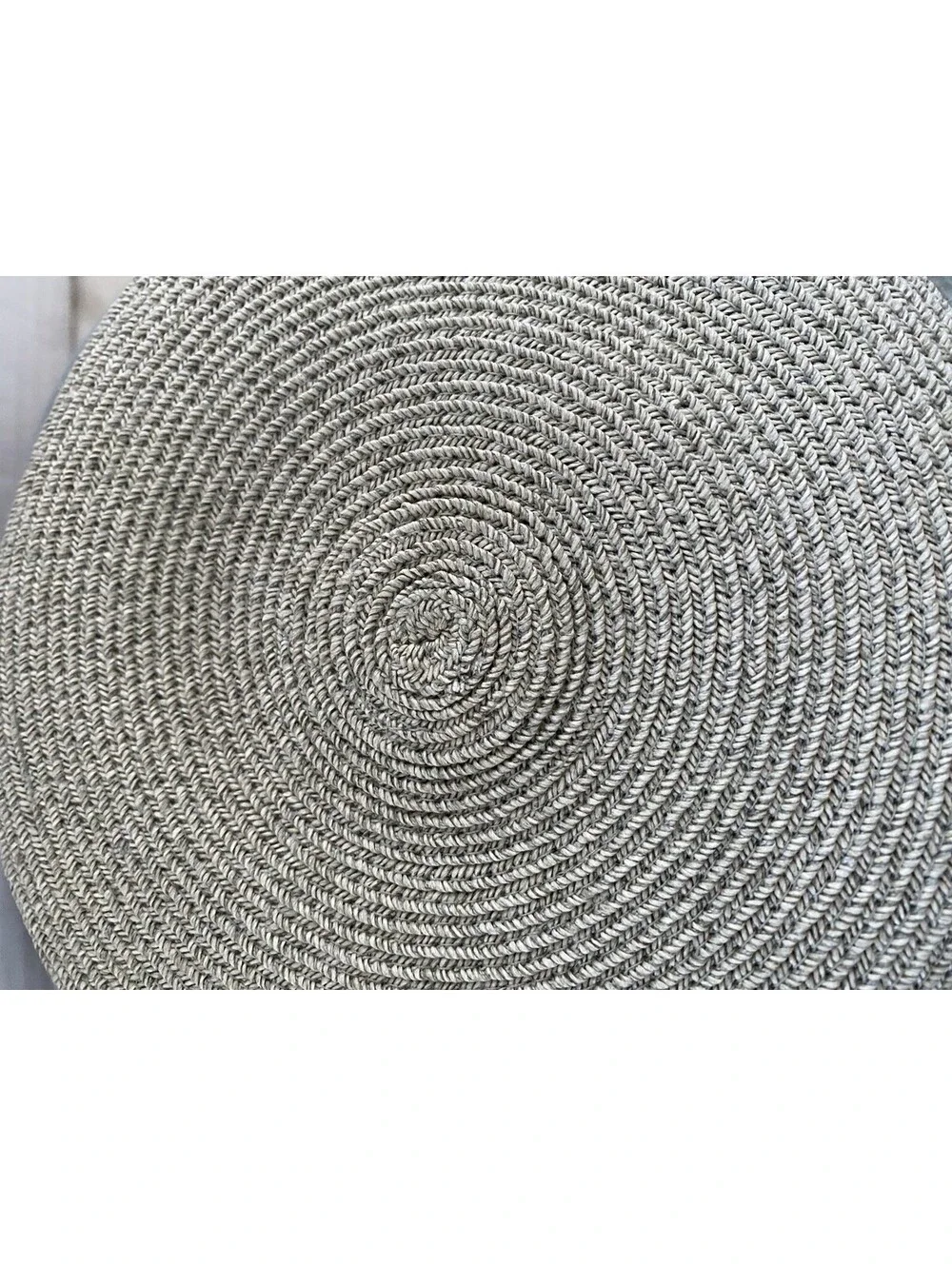 ERIC JAVITS Beige Natural Straw Wide Brim Fedora Floppy Sun Hat Blue Wide Bow
